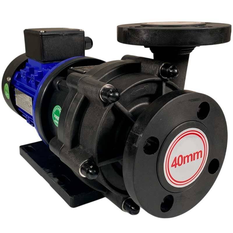 Химический насос с магнитной муфтой QHX-E-440SSV-5V38AFGABS-3801, CFRETFE, 0,37kW, 380V