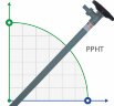 700 mm, PP Pumpenteil (Rohr) zur Pumpe für Fässer