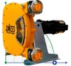 Industrial hose pump JXHIN-50-CI+Titanium-EPDM-P, 7.18 m3/h, 4 kW, 16 bar, 380V