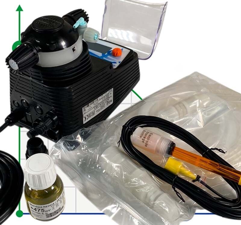 Електромагнітний насос-дозатор PDE HC151+ PH-RX M60 C/RX PROBE, 1-10 л/год , 7-1 бар