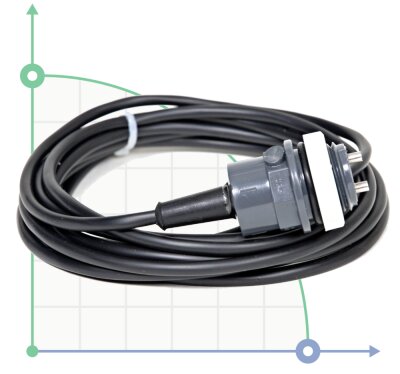 Electrical conductivity sensor, PTFE, К = 1