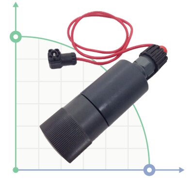 Sensor de caudal PVC - FPM para bombas dosificadoras 30 - 50 - 80 l/h