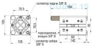 Пневматический насос CUBIC 15 PP