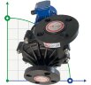 Säurefeste Pumpe mit Magnetkupplung MP-HX-251 GFK, 180L/min, 22M, 380V, ABLE Motor
