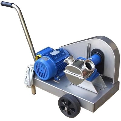 Impeller pump for bread starter LIVERANI GR MAJOR 60 NR MF 1.5 kW, 470 rpm, 220V belt-driven with trolley