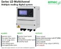 Sterownik EMEC LD MULTICHANNEL do pomiaru i regulacji wielu parametrów