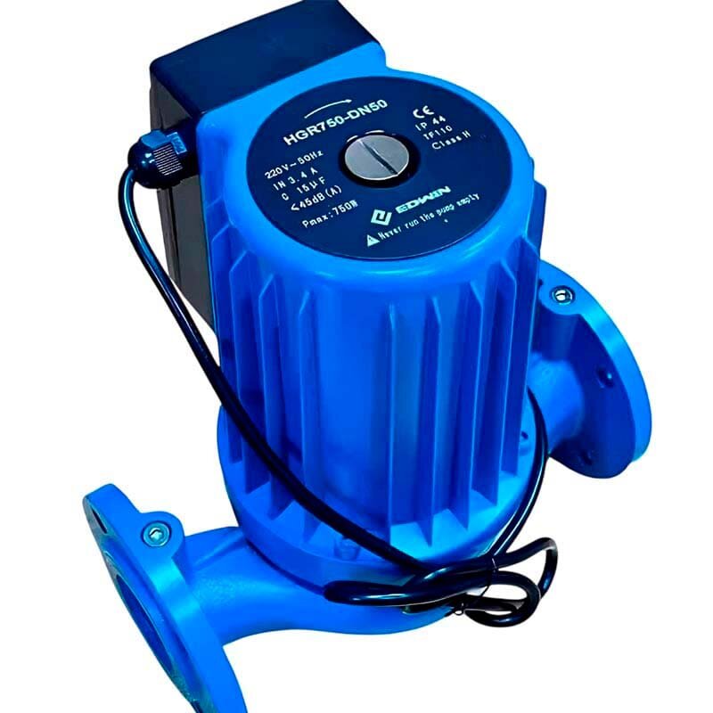 Pompe de circulation de séchage HGR750-DN50, 220 V, à rotor noyé, turbine en PP, arbre et palier en céramique