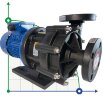 Pumpe mit  Magnetkupplung chemischer MP-HX-441 GFRPP, 330L/min, 19M, 380V, ABLE Motor