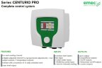 Kontroler EMEC CENTURIO PRO do pomiaru i regulacji wielu parametrów
