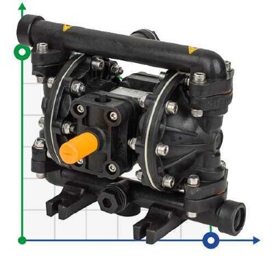 Насос пневматический мембранный DP 06 PB/T