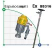 Drum pump BTS-HD-EX2-V+SS316L-1200mm