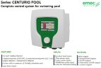 Sterownik basenowy EMEC CENTURIO POOL, system sterowania basenem
