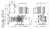 Plunger dosing pump PDM-P AP 21/20 230/1/50 0,18