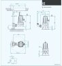 Фекальный погружной насос Dreno H2 HM 50/2/125 C.500 / G с двухканальным рабочим колесом