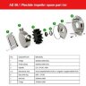 AlphaDynamic AD50.1/05/TR WIFI 2.2kW impeller pump with frequency converter, with wireless control. WIFI, on the cart