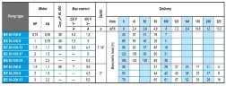 Pompa głębinowa BE 80-100-9, 220V