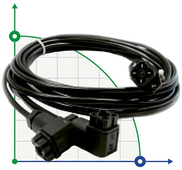 Connecting cable, 2m+2m (eONE series pumps)