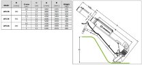 Veneroni ATS 35/540, 4m, 1620 m3/h Zapfwelle Pumpe mit hydraulischer Drehung und Teleskoprohr