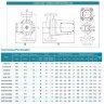 Pompe de circulation HGR550-DN50, 220V avec rotor noyé