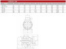 Pompe vortex haute température WD-07E, 380V acier inoxydable -30°C+200°C