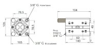 Пневматический насос CUBIC 15 PP ICU15P-NTAAT--
