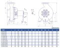 Centrifugal pump K200-150-315a, 37kW, 1500, without motor