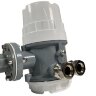 DN15 Carbon steel electromagnetic flow meter KLD PN16 (98% sulphuric acid), 0.19-3.18 m3/h, 4-20mA+RS485