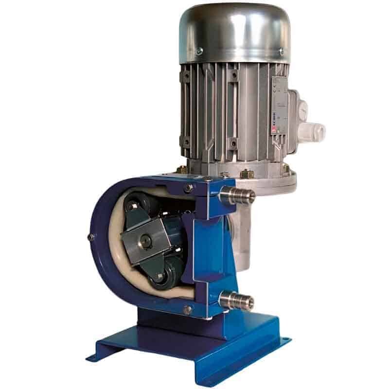 Bomba peristáltica para bombeo de barnices ACME Pompe AS 15 FX 228 l/h, 0,18 kW, 93 rpm, con capacidad fija