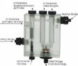 Sonde de chlore SCLO 3 HYCHLOR Cl+pH-Rx-T bifilaire