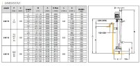 Pompe verticale électrique Veneroni LVE 15, 30 kW, 4m, 414 m3/h
