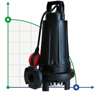 Dreno APX 32-2 / 090 T submersible pump with two-channel impeller