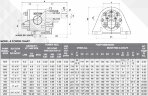 Шестеренчастий насос JKSS 150 1 1/2 дюйма, 7,5 m3/h, AISI 316 для перекачування хімії