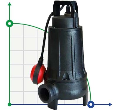 Submersible pump Dreno COMPATTA EVO 55, M/G with Vortex impeller