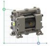 Pneumatic diaphragm pump BOA Q8 PP