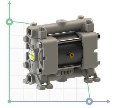 Pneumatyczne pompy membranowe BOA Q8 PP