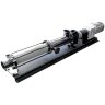 Stainless steel screw pump for pumping liquids with solid particles in suspension LIVERANI MXF200 TF 4 kW, 287 rpm, 380V, AISI 316