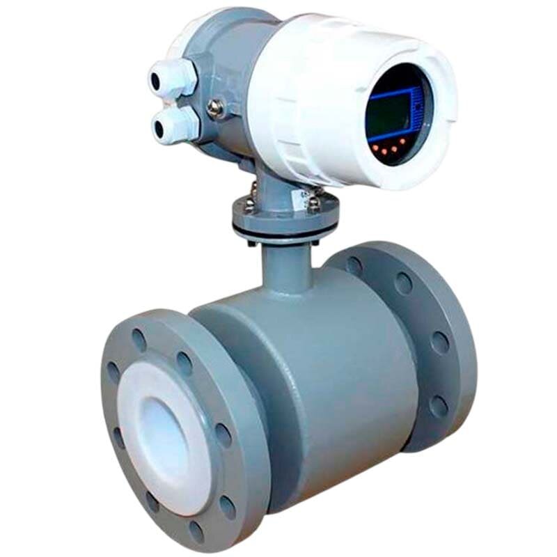 DN80 Caudalímetro electromagnético KLD PN16 (agua salada), 5-54 m3/h, 4-20mA+RS485, acero al carbono