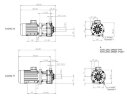 Magnetic coupling pump 06 DM PP, EPDM, 0,37 kW