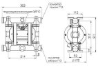 Pompa membranowa pokarmowa  FOODBOXER 80