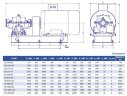 Bomba de carcasa dividida de doble succión 1D250-125, 160 kW, 3000