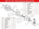 ADH 120 PP/A/2HP/TF/2800/BSP - Horizontal Centrifugal Pump