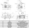 Вакуумний насос Zinisan ZYVP-025-M/0,75 масляний одноступеневий