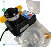 Electromagnetic dosing pump PDE HC151+ CST M60 240V PVDF-CE-DT, 1-10 l/h, 7-1 bar