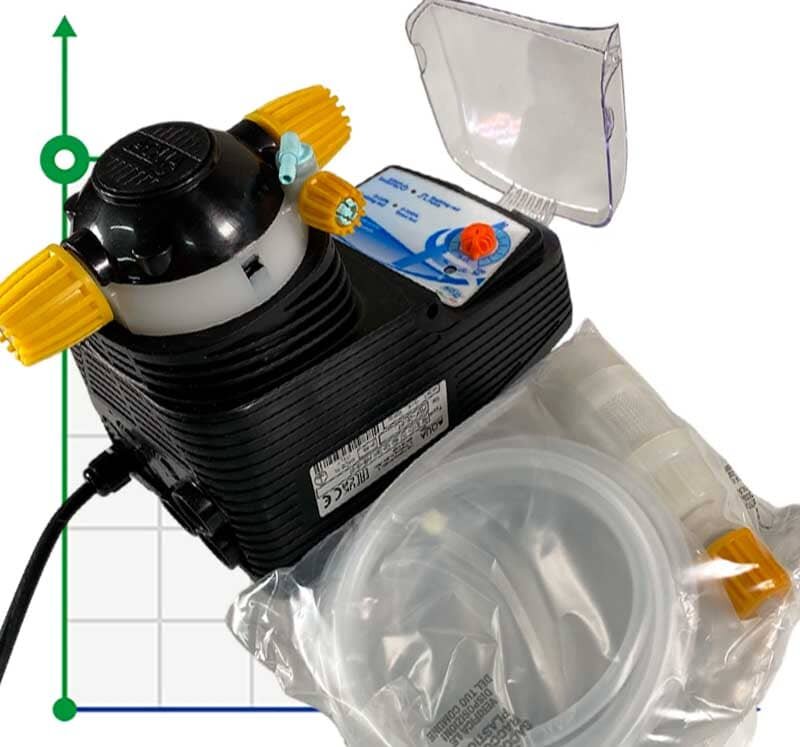 Electromagnetic dosing pump PDE HC151+ CST M60 240V PVDF-CE-DT, 1-10 l/h, 7-1 bar