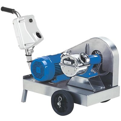 Bomba de impulsor LIVERANI GR MAXI 80 NR TF de 1,5kW, 600-300rpm, 380V, por correa, un carro, panel de control CE, protección func. en seco