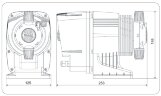 Bomba dosificadora electromagnética PDE HC200+ CST M70 240V PP-GL-VT, 1,8-14 l/h, 20-1 bar