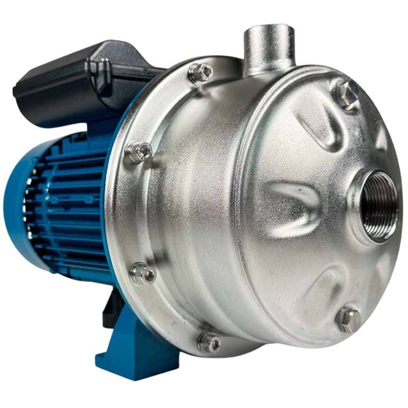 Doppellaufradpumpe zum Fördern von Flüssigkeiten 2CDC70/110, 1,5 kW, AISI 304, 220 V/50 Hz, 2900 U/min (Typ EBARA 2CDXM 70/15)