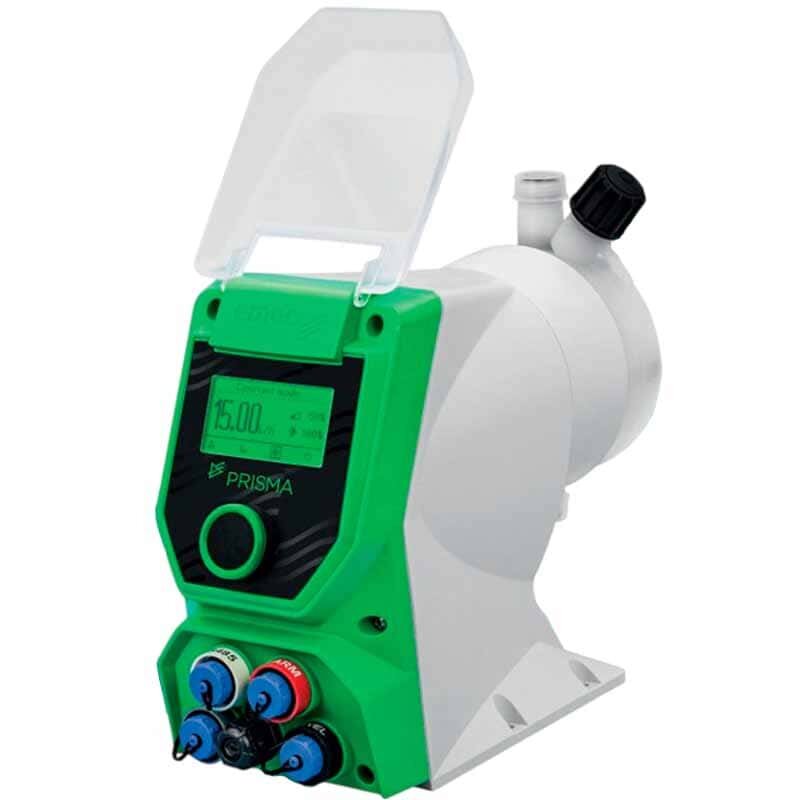 Pompa membranowa dozująca z silnikiem krokowym serii EMEC PRISMA, 20-2 bar, 1-80 l/h