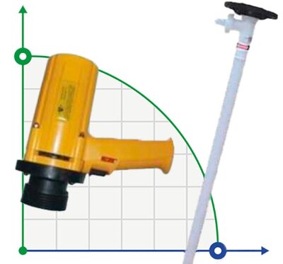 Pompe vide-fût BTS-SB-1100W+PVDF-1200mm (vitesse constante)
