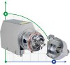 SNP-F, 30T, 24M, AISI 304, moteur ABB, pompe centrifuge hygiénique à deux étages 5,5 kW 380V